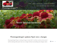 Tablet Screenshot of flowergardengirl.com